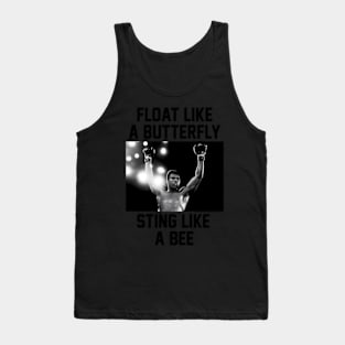 Muhammad Float Like A Butterfly Sting Like A Bee Tank Top